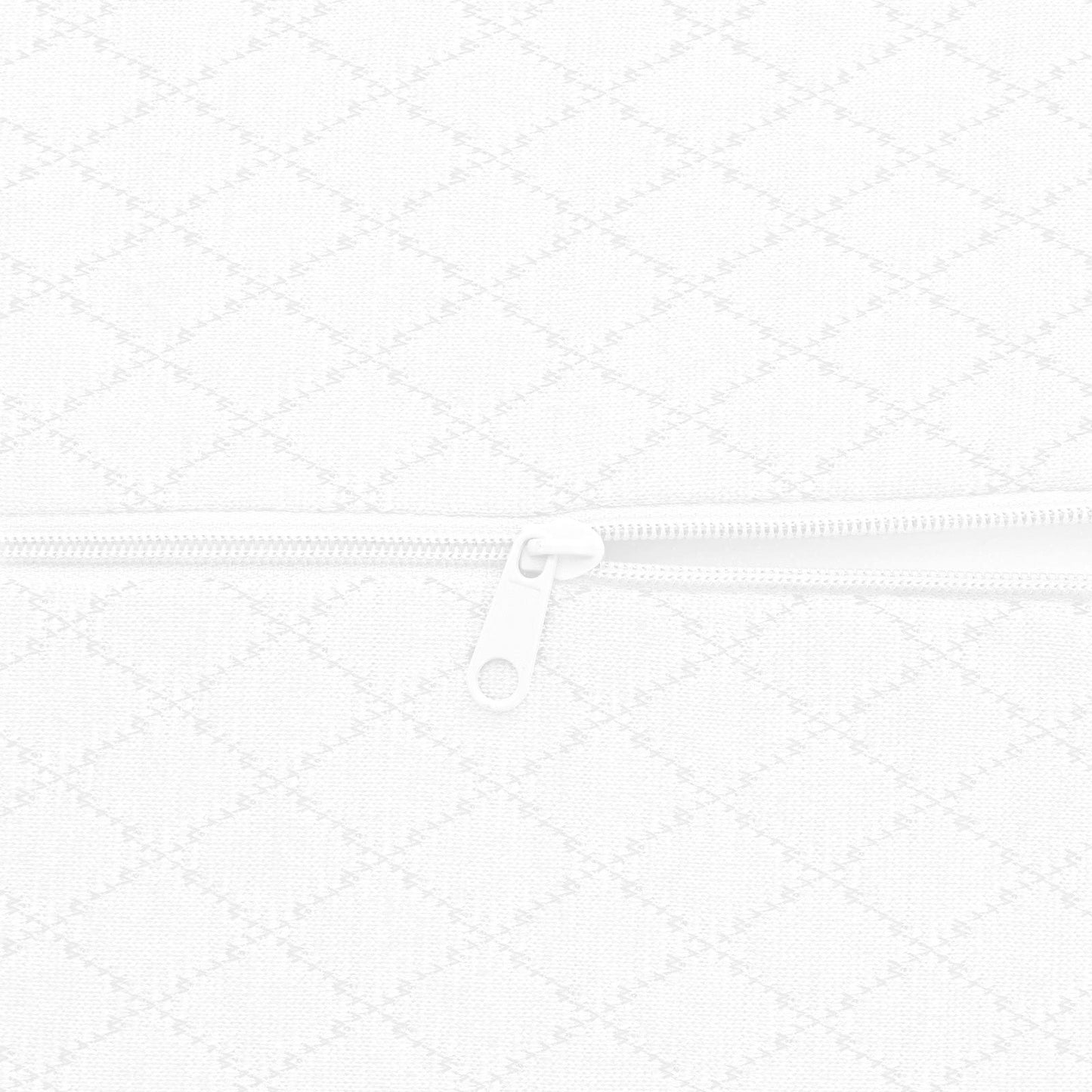 Cuscino per Gambe Bianco 52 x 20 x 12 cm Schiuma Memory | homemem39