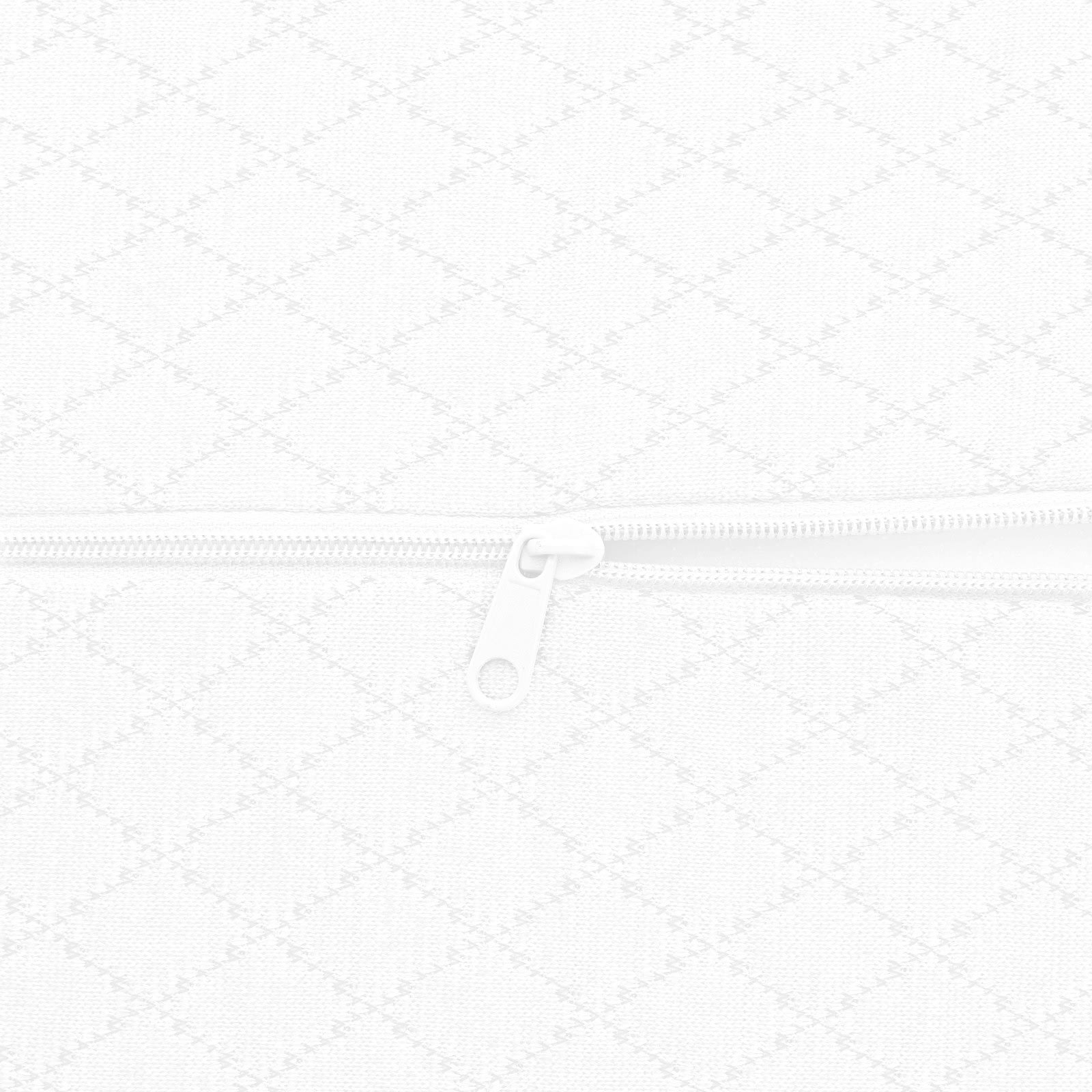 Cuscino per Gambe Bianco 52 x 20 x 12 cm Schiuma Memory | homemem39