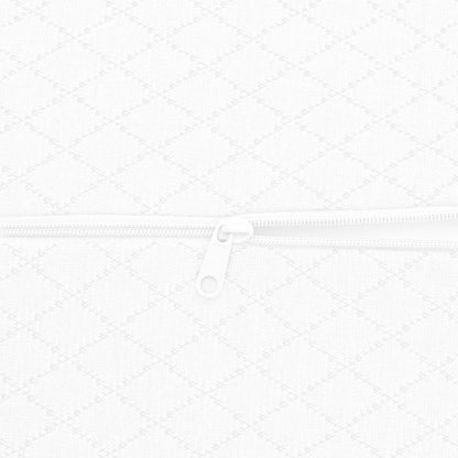 Cuscino per Gambe Bianco 52 x 20 x 12 cm Schiuma Memory | homemem39