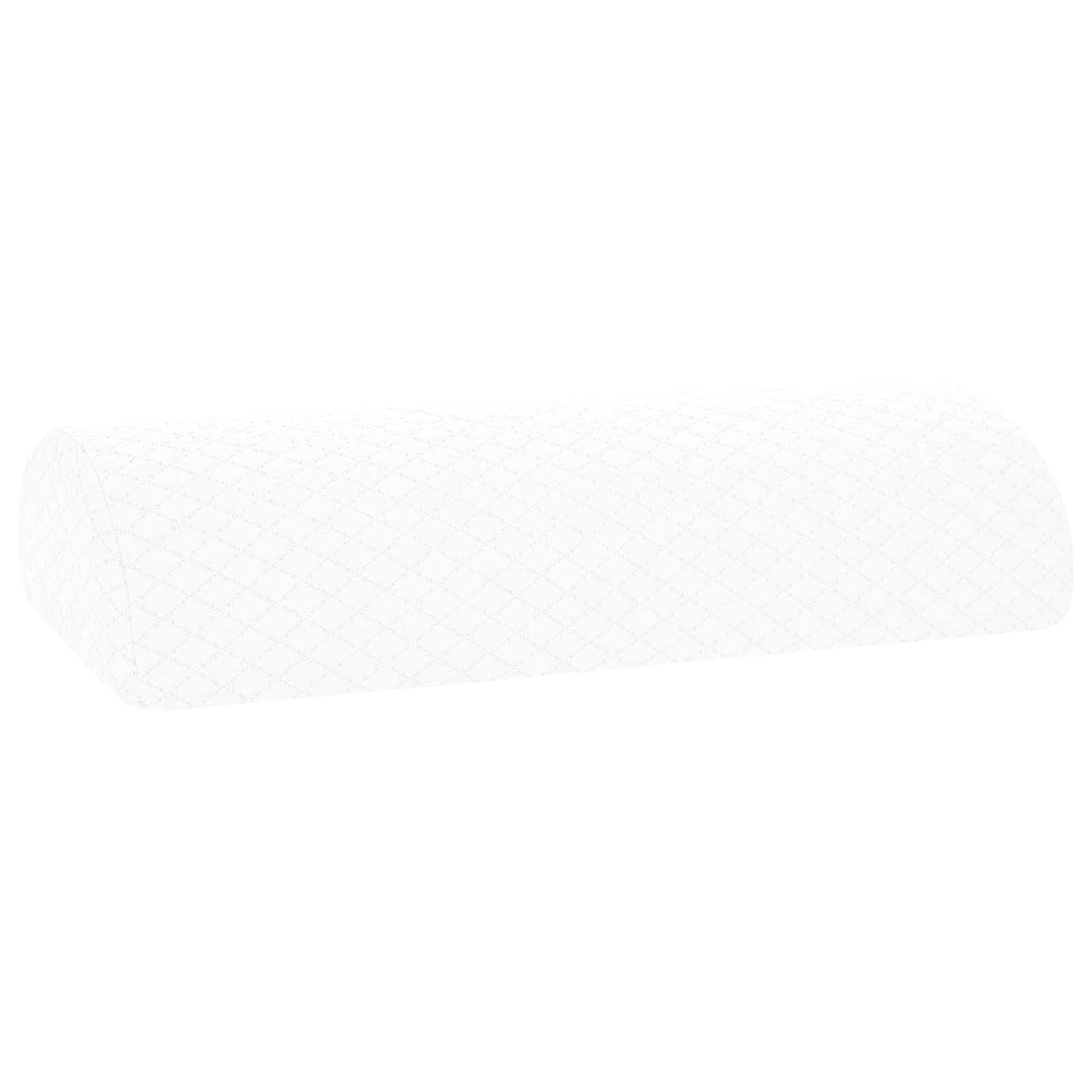 Cuscino per Gambe Bianco 52 x 20 x 12 cm Schiuma Memory | homemem39