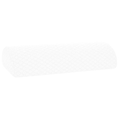 Cuscino per Gambe Bianco 52 x 20 x 12 cm Schiuma Memory | homemem39