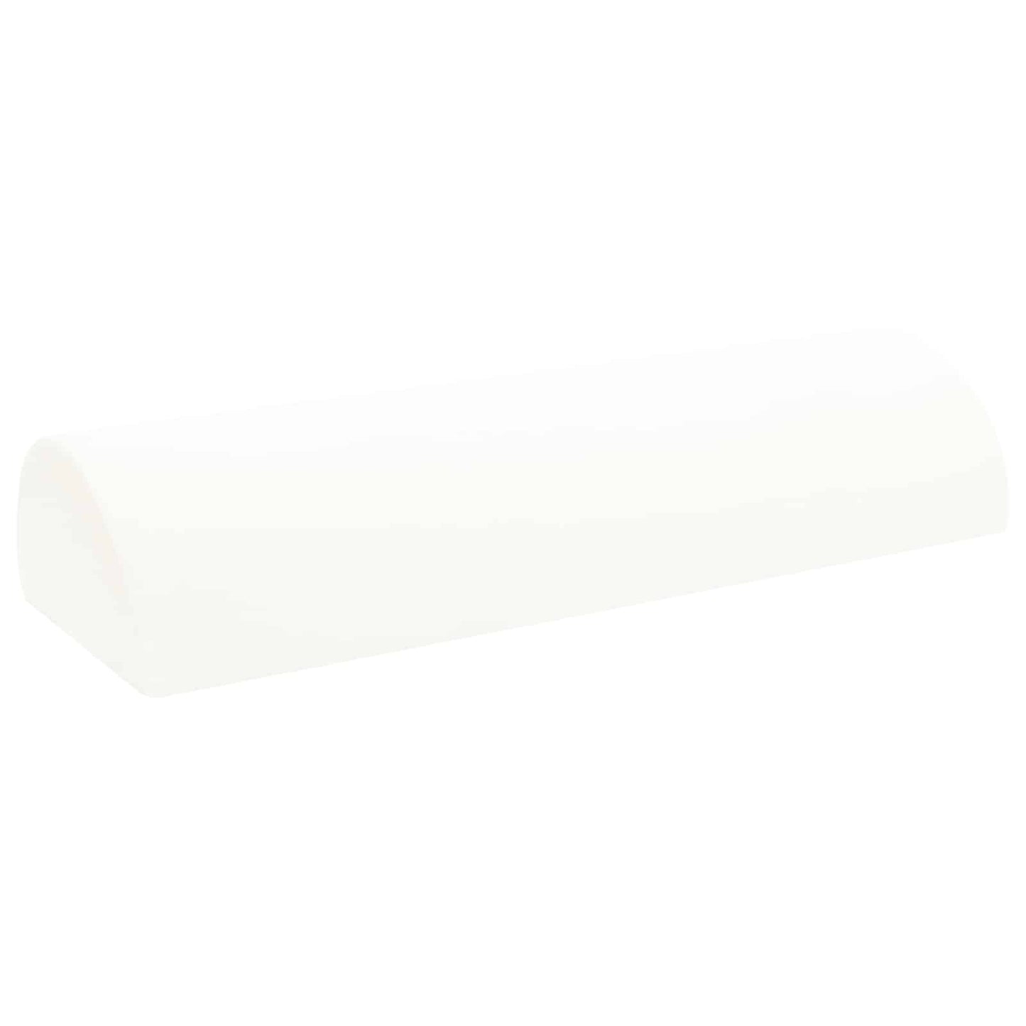 Cuscino per Gambe Bianco 52 x 20 x 12 cm Schiuma Memory | homemem39