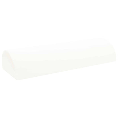 Cuscino per Gambe Bianco 52 x 20 x 12 cm Schiuma Memory | homemem39