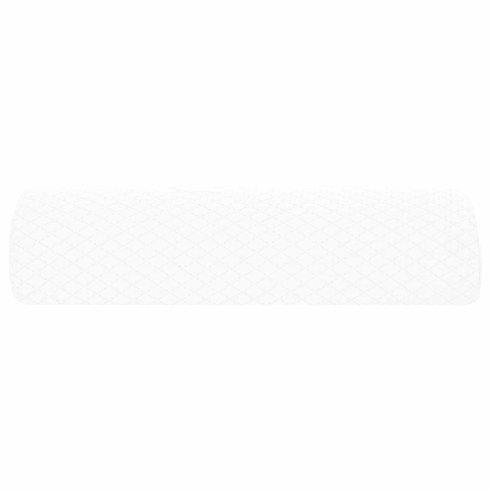 Cuscino per Gambe Bianco 52 x 20 x 12 cm Schiuma Memory | homemem39