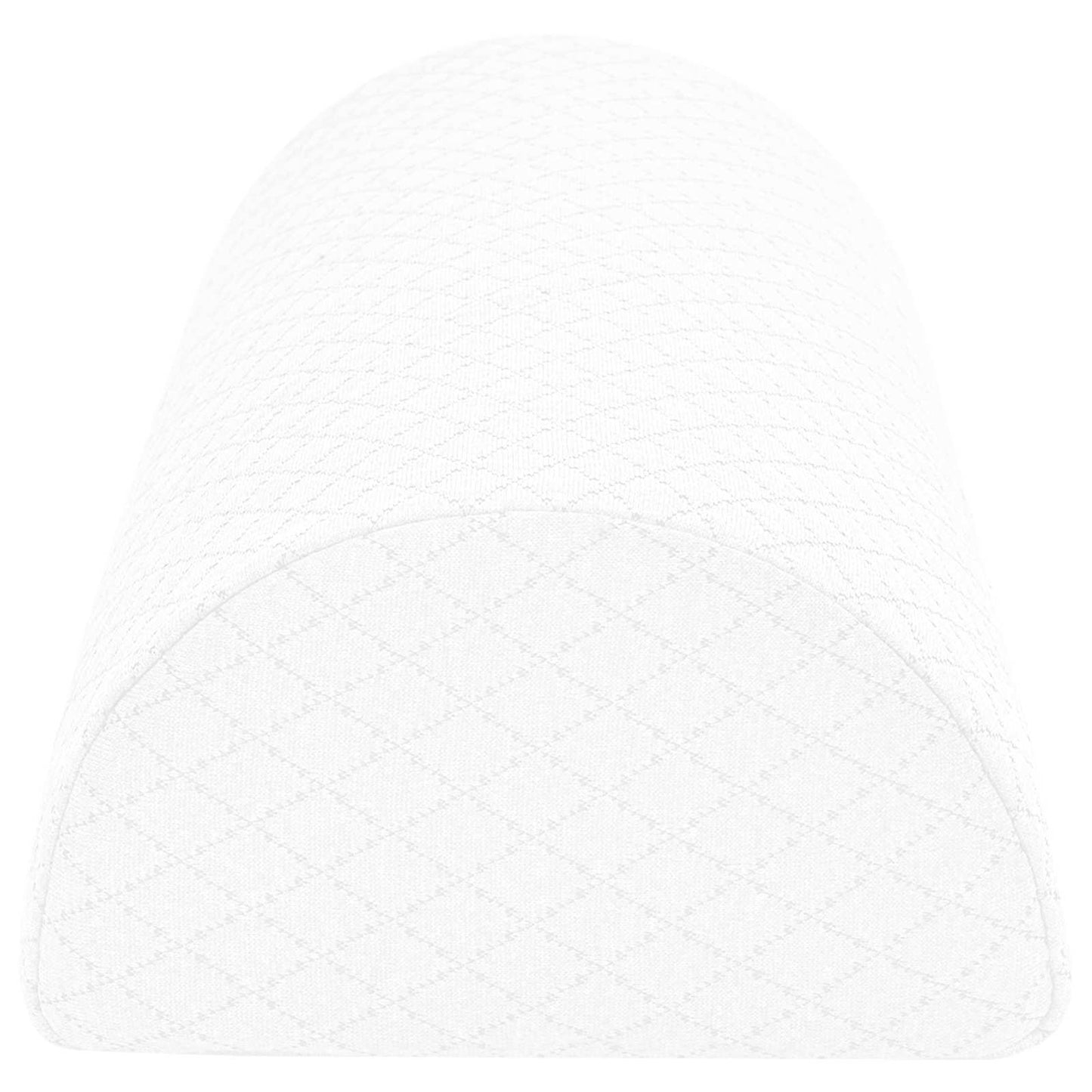 Cuscino per Gambe Bianco 52 x 20 x 12 cm Schiuma Memory | homemem39