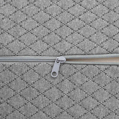 Cuscino per Gambe Grigio 52 x 20 x 11 cm Schiuma Memory | homemem39