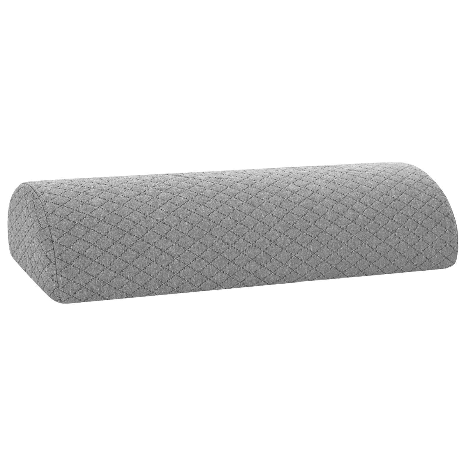 Cuscino per Gambe Grigio 52 x 20 x 11 cm Schiuma Memory | homemem39