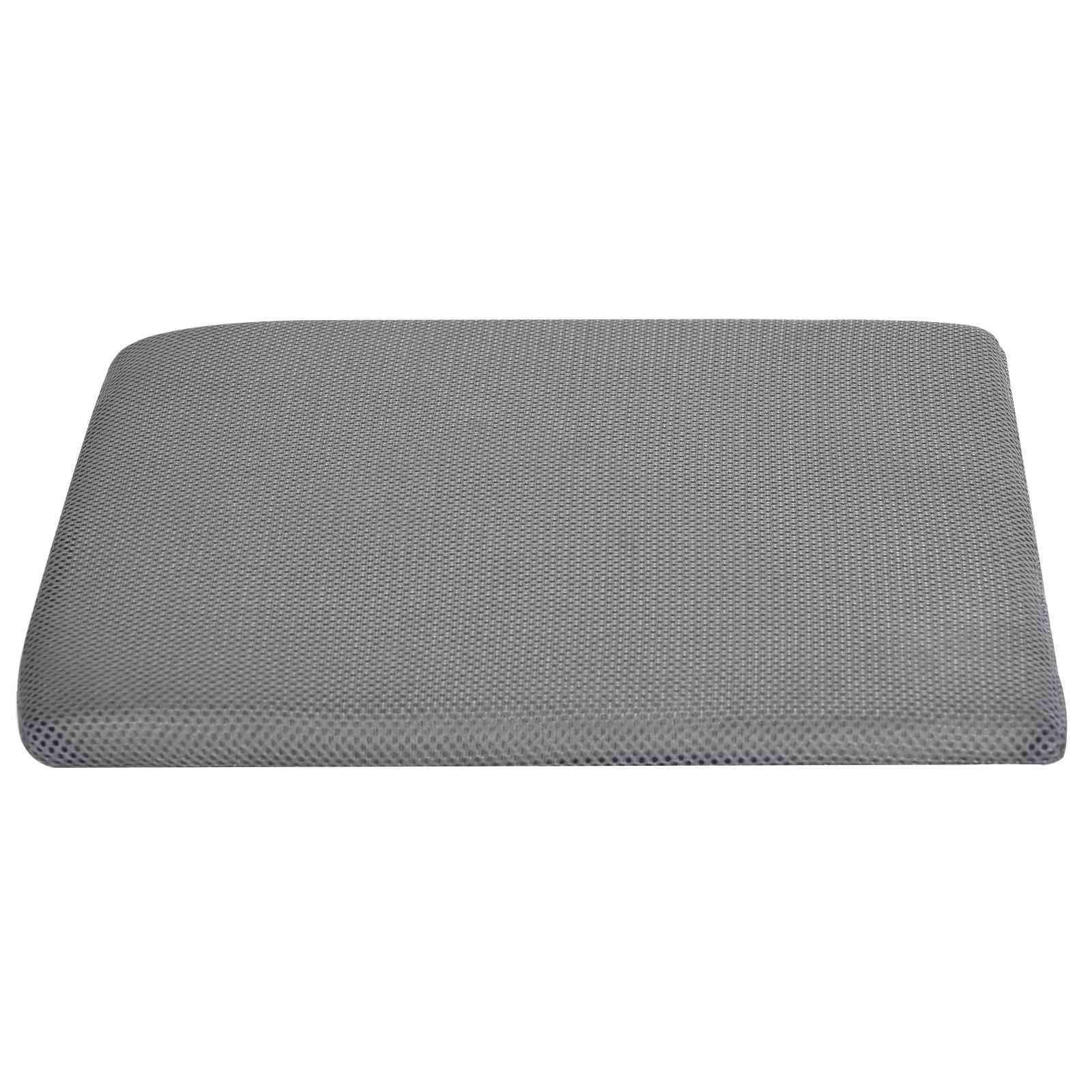 Cuscino per la seduta Grigio 39 x 38 x 8,5 cm Schiuma PU | homemem39