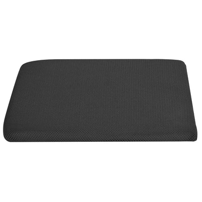 Cuscino per la seduta Nero 39 x 38 x 8,5 cm Schiuma PU | homemem39