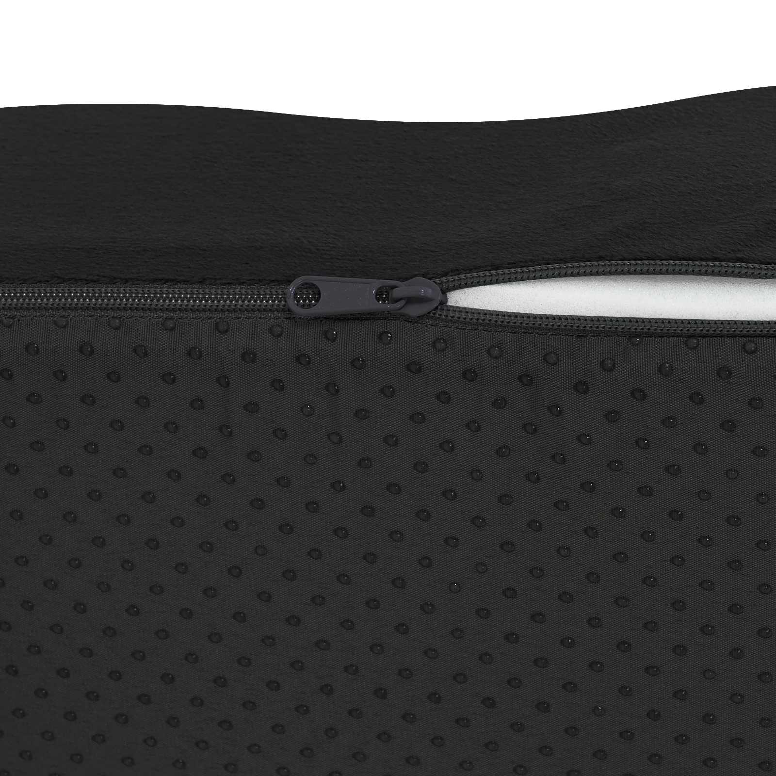 Cuscino per la seduta Nero 40 x 40 x 13 cm Schiuma PU | homemem39