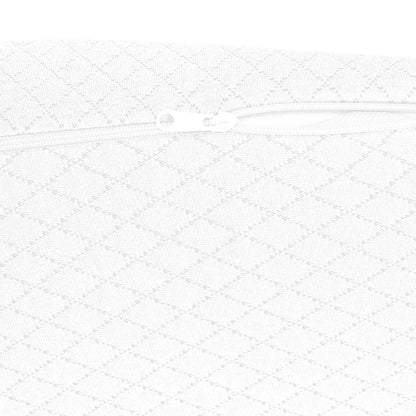 Cuscino a Wedge Bianco 69 x 64 x 19 cm Schiuma Memory | homemem39