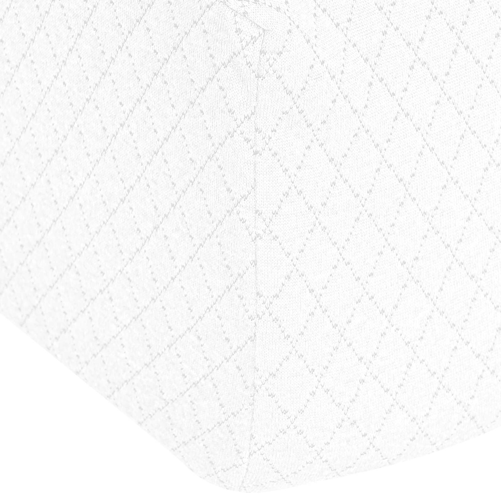 Cuscino a Wedge Bianco 69 x 64 x 19 cm Schiuma Memory | homemem39