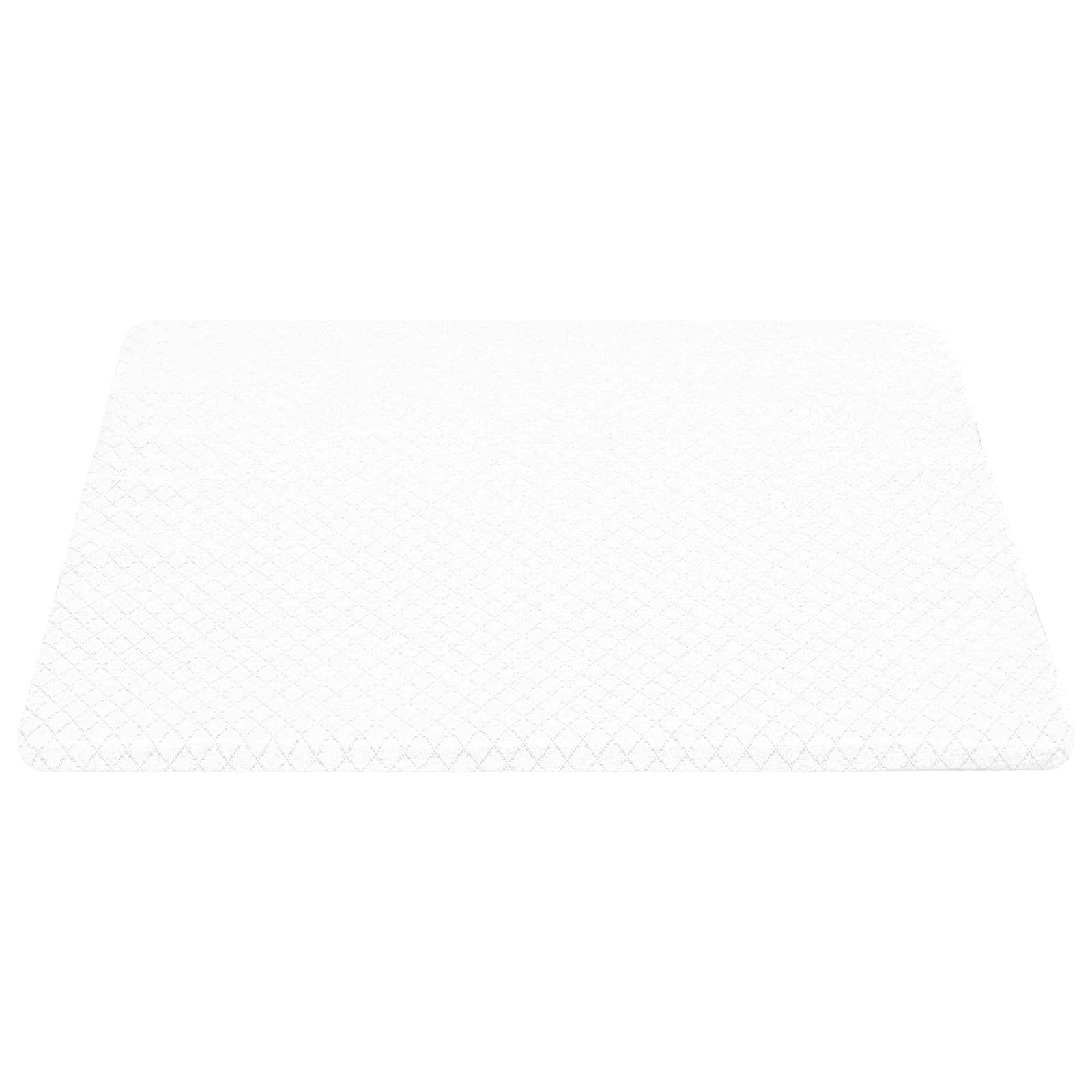 Cuscino a Wedge Bianco 69 x 64 x 19 cm Schiuma Memory | homemem39