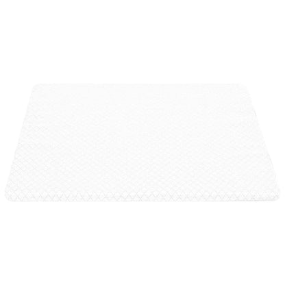 Cuscino a Wedge Bianco 69 x 64 x 19 cm Schiuma Memory | homemem39