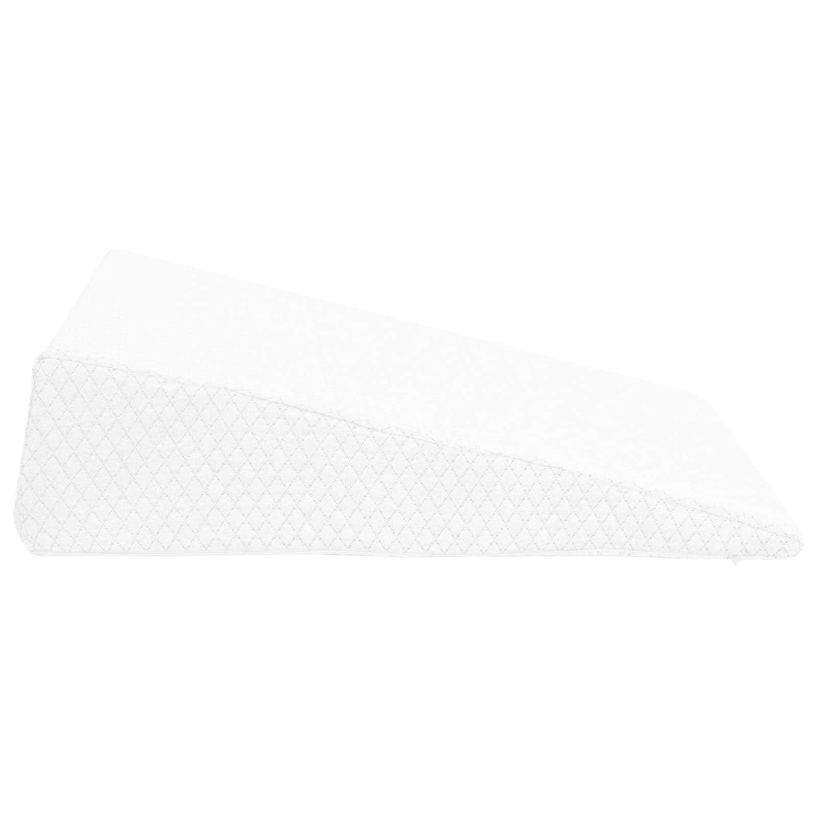 Cuscino a Wedge Bianco 69 x 64 x 19 cm Schiuma Memory | homemem39
