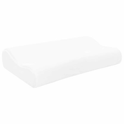 Cuscino da Letto Bianco 50 x 30 x 10,5 cm Schiuma Memory | homemem39