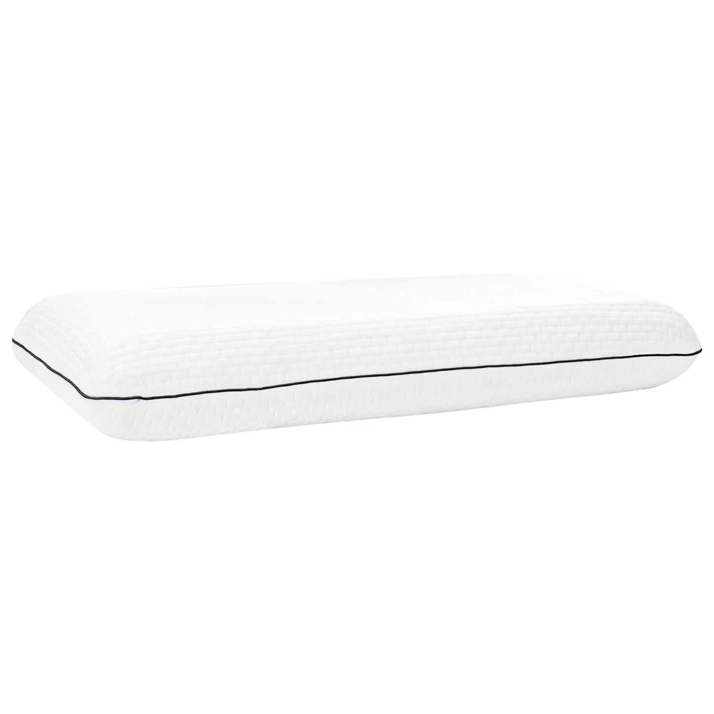 Cuscino da Letto Tinta unita Bianco 70 x 35 x 10 cm Schiuma Gel | homemem39