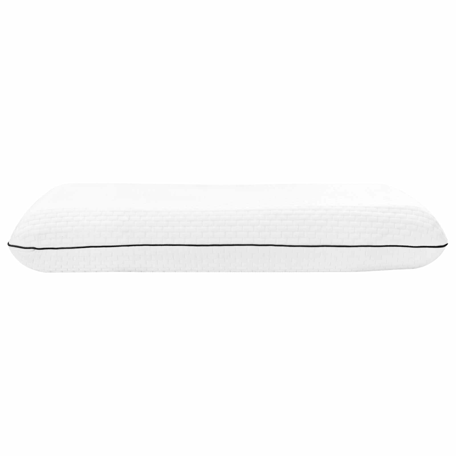 Cuscino da Letto Tinta unita Bianco 70 x 35 x 10 cm Schiuma Gel | homemem39