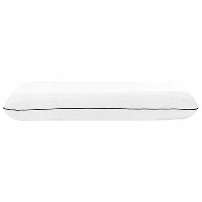 Cuscino da Letto Tinta unita Bianco 70 x 35 x 10 cm Schiuma Gel | homemem39