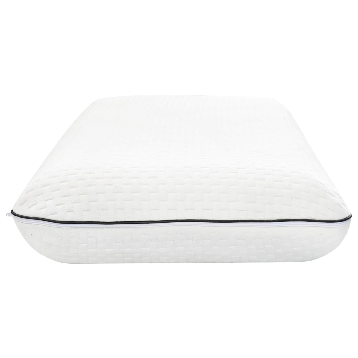 Cuscino da Letto Tinta unita Bianco 70 x 35 x 10 cm Schiuma Gel | homemem39