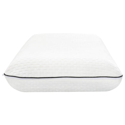 Cuscino da Letto Tinta unita Bianco 70 x 35 x 10 cm Schiuma Gel | homemem39