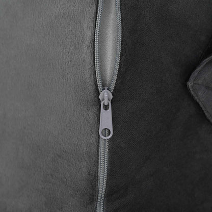 Cuscino a Wedge Grigio 55 x 55 x 26 cm Schiuma Memory | homemem39