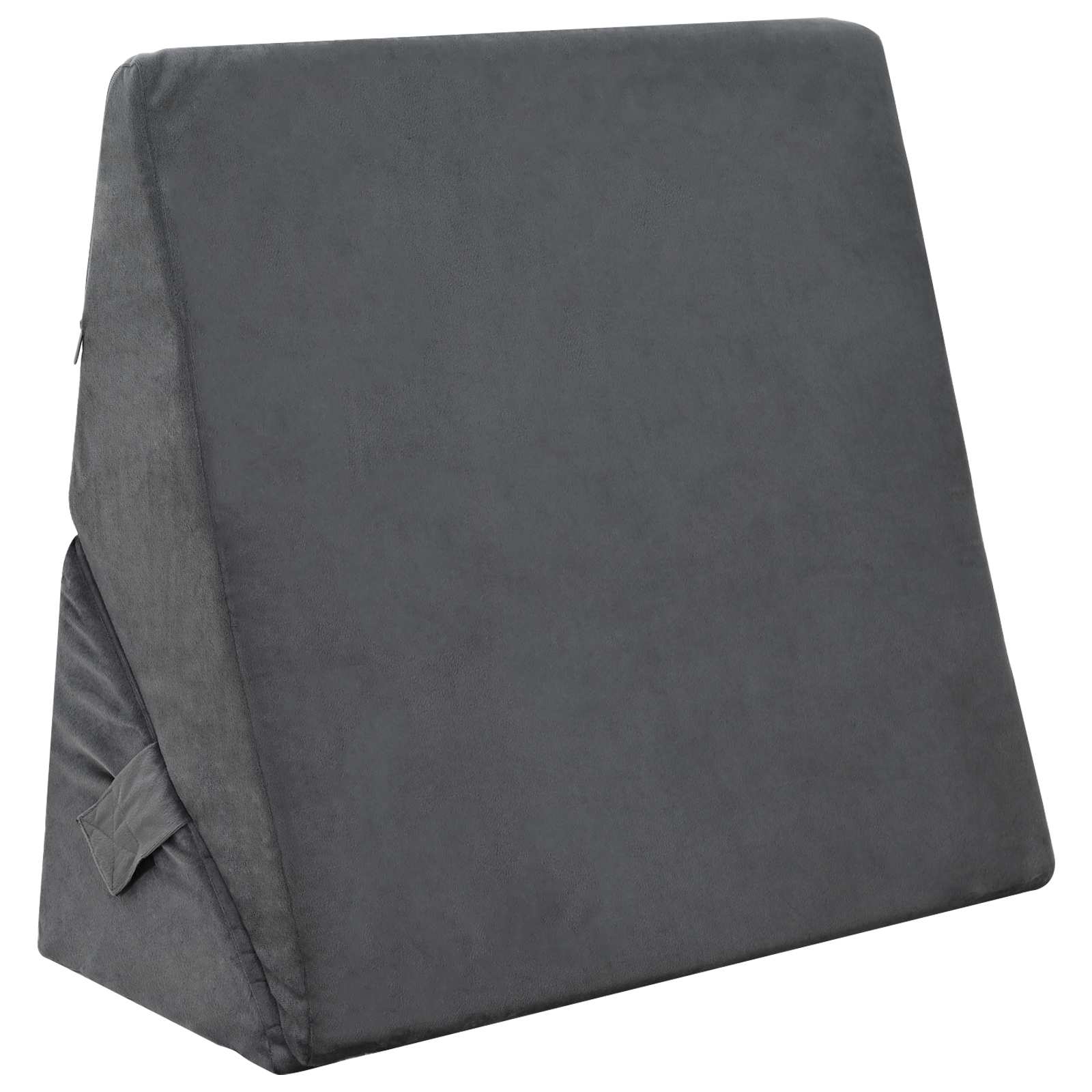 Cuscino a Wedge Grigio 55 x 55 x 26 cm Schiuma Memory | homemem39