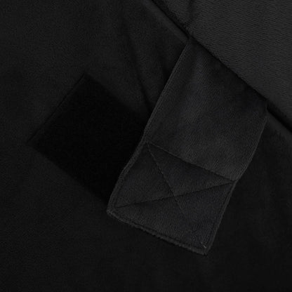 Cuscino a Wedge Nero 55 x 55 x 26 cm Schiuma Memory | homemem39