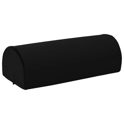 Cuscino per poggiapiedi Nero 42 x 18 x 13 cm Schiuma PU | homemem39