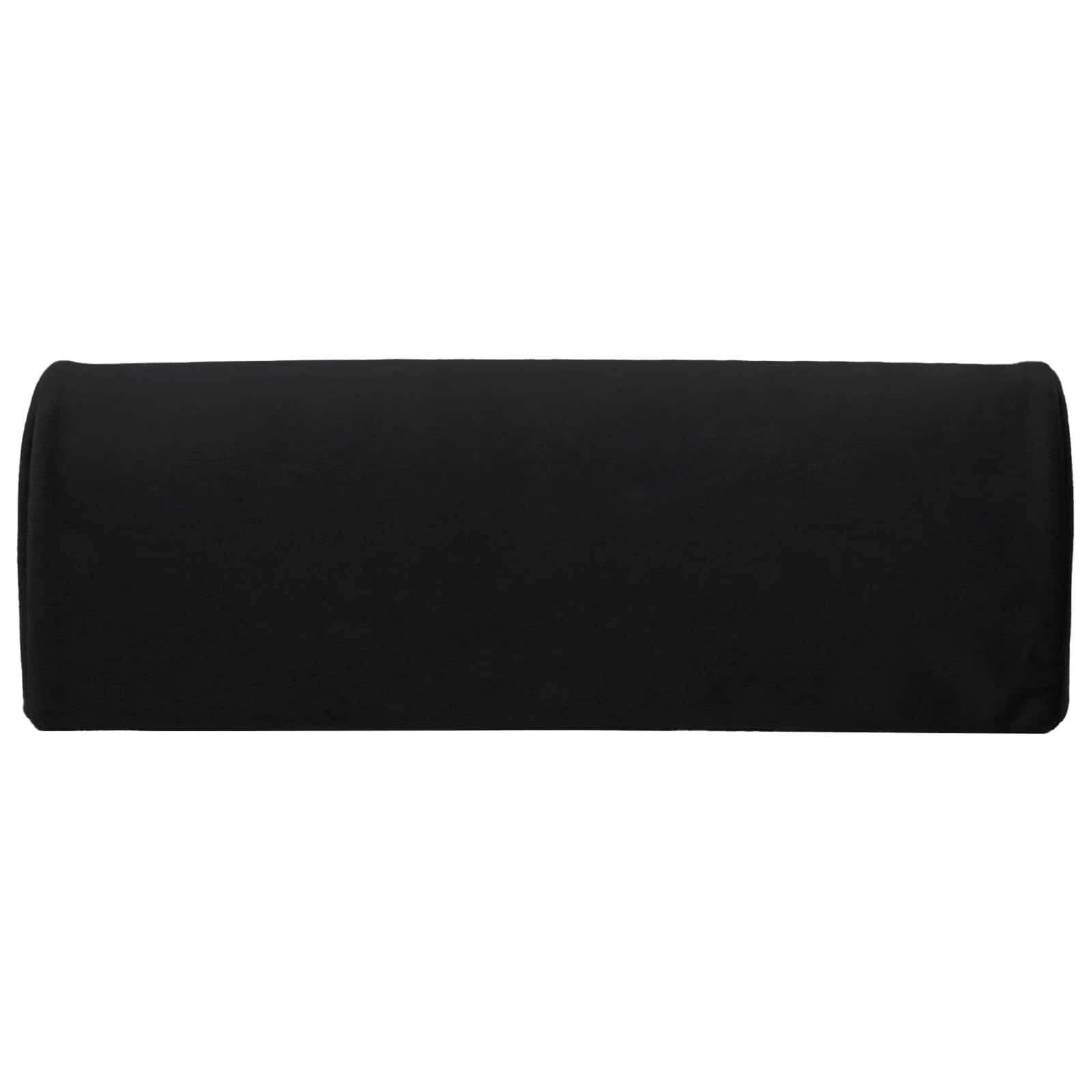 Cuscino per poggiapiedi Nero 42 x 18 x 13 cm Schiuma PU | homemem39