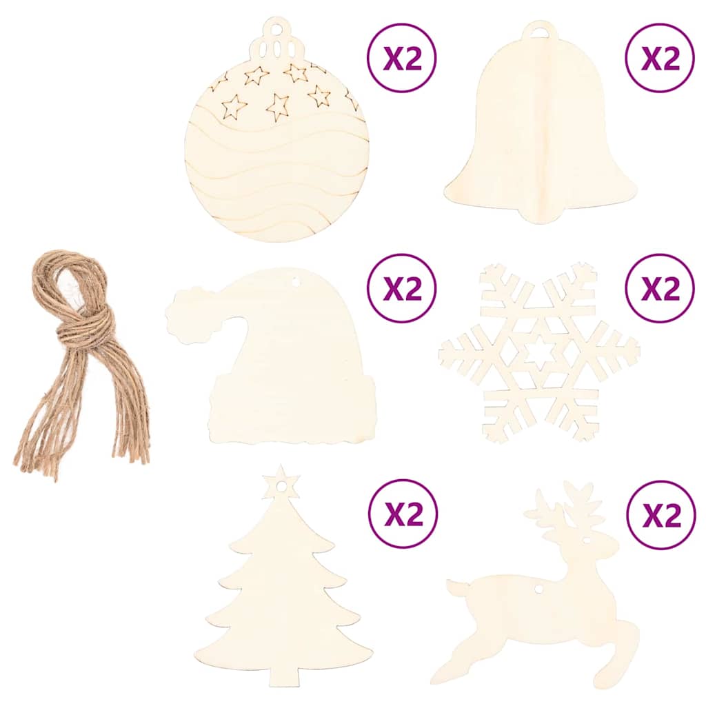 Albero di Natale Naturale 150 cm legno massiccio di frassino