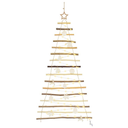 Albero di Natale Naturale 150 cm legno massiccio di frassino