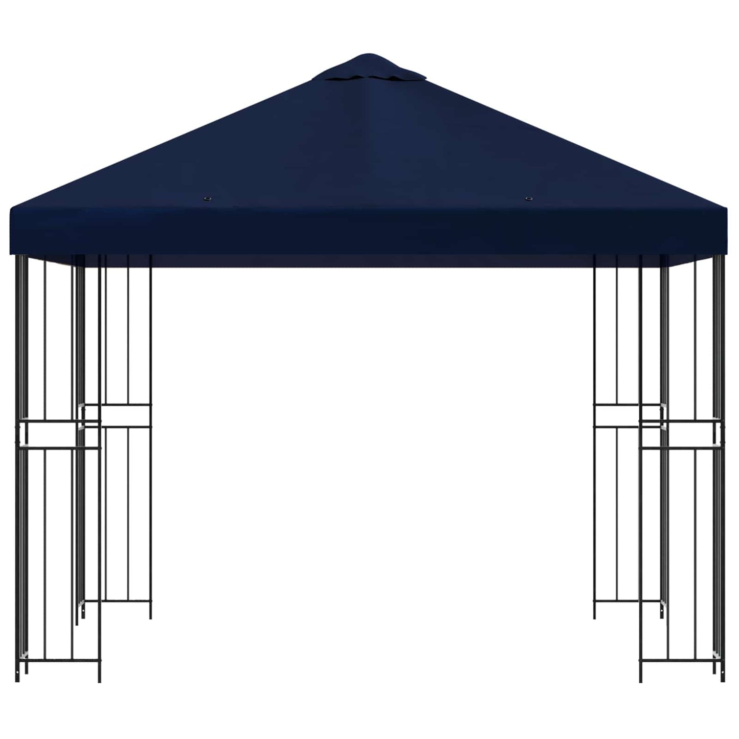 Gazebo 3 x 3 m Blu Poliestere e Acciaio 190 gsm | homemem39