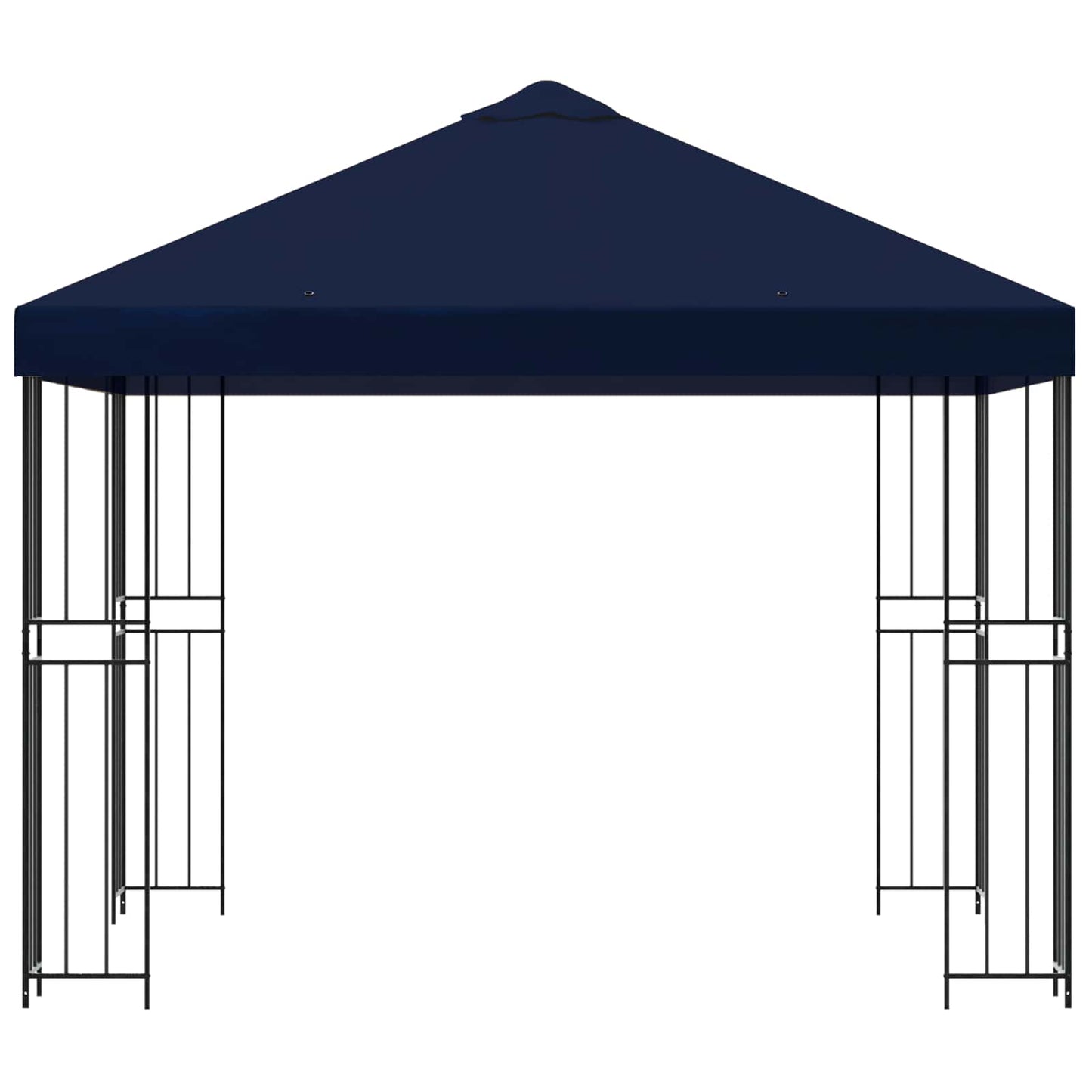 Gazebo 3 x 3 m Blu Poliestere e Acciaio 190 gsm | homemem39