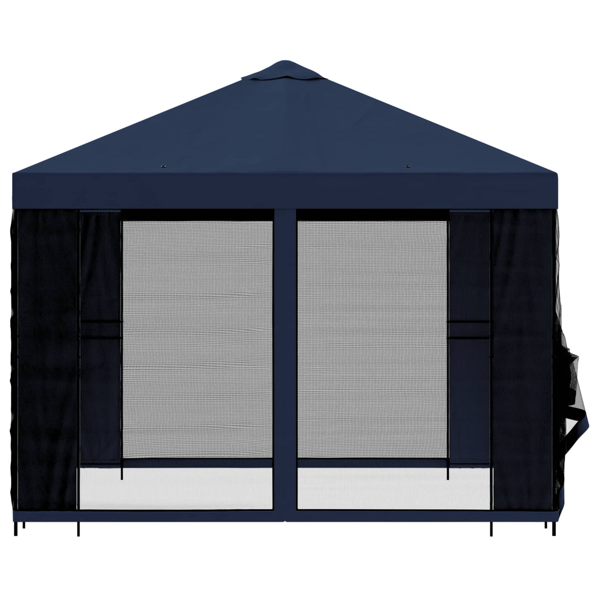 Gazebo da giardino con pareti laterali 3 x 3 m Blu | homemem39