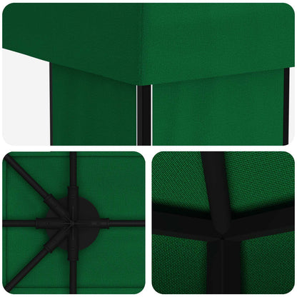 Gazebo 4 × 3 m Verde Poliestere e Acciaio 190 gsm | homemem39