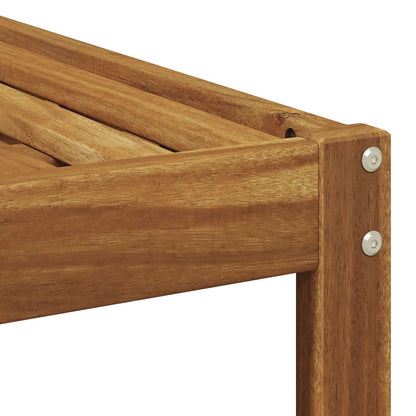 Poggiapiedi da Esterno Legno di Acacia Massello Naturale | homemem39