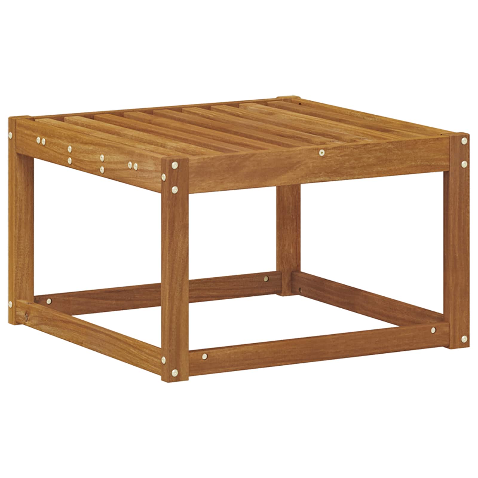 Poggiapiedi da Esterno Legno di Acacia Massello Naturale | homemem39