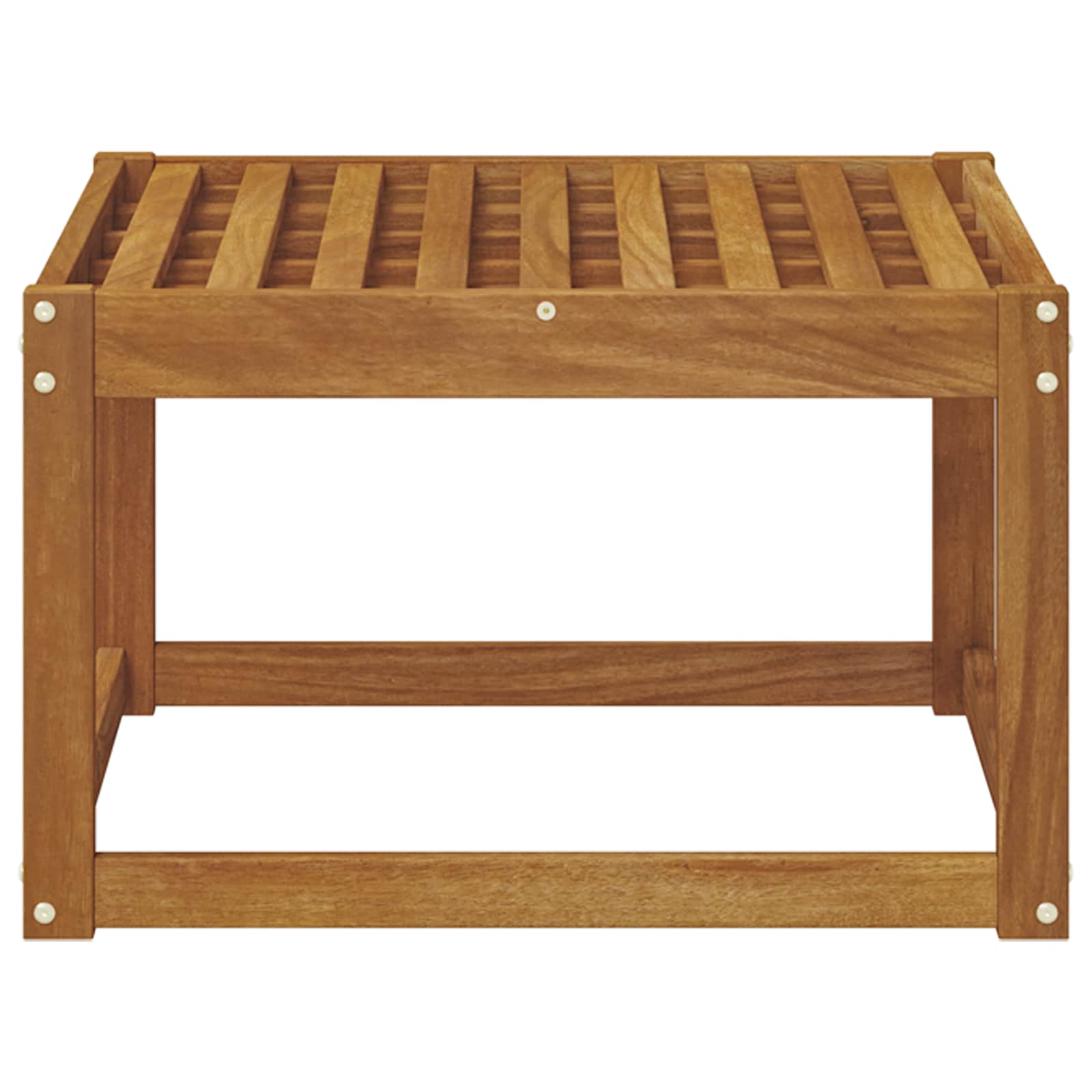 Poggiapiedi da Esterno Legno di Acacia Massello Naturale | homemem39