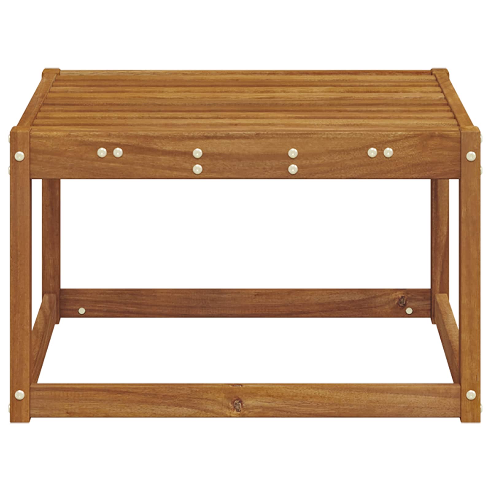 Poggiapiedi da Esterno Legno di Acacia Massello Naturale | homemem39