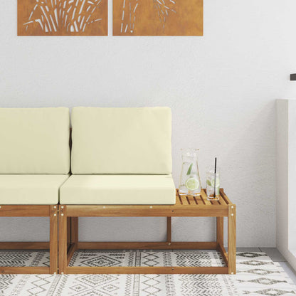 Divano da Esterno con cuscino Naturale 91 x 63 x 73 cm | homemem39