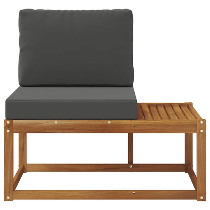 Divano da Esterno Naturale e Antracite 91 x 63 x 73 cm | homemem39