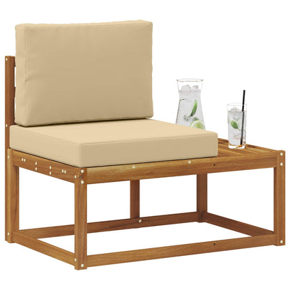 Divano da Esterno con cuscino Naturale 91 x 63 x 73 cm | homemem39