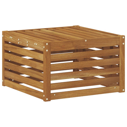 Poggiapiedi da Esterno Legno di Acacia Massello Naturale | homemem39