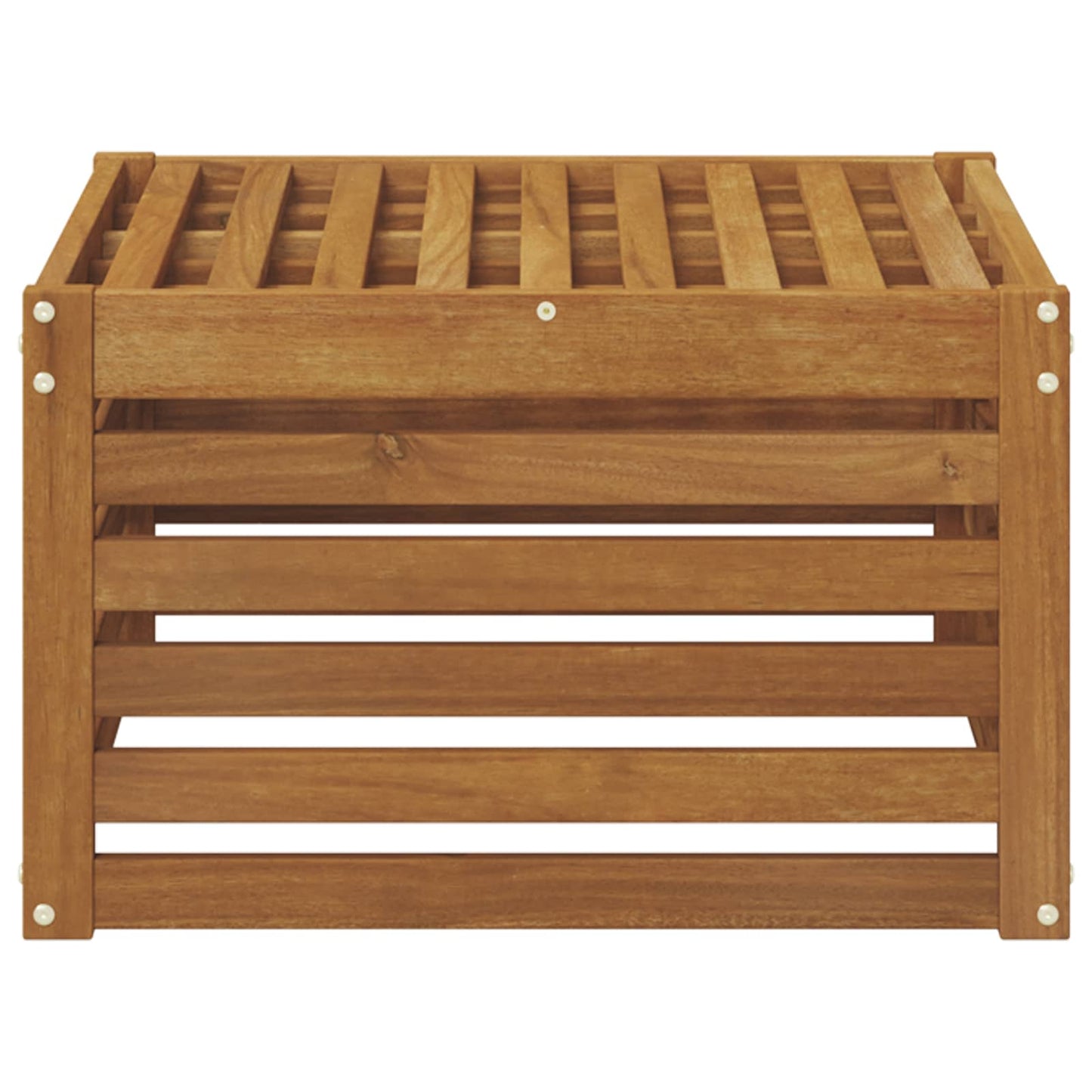 Poggiapiedi da Esterno Legno di Acacia Massello Naturale | homemem39