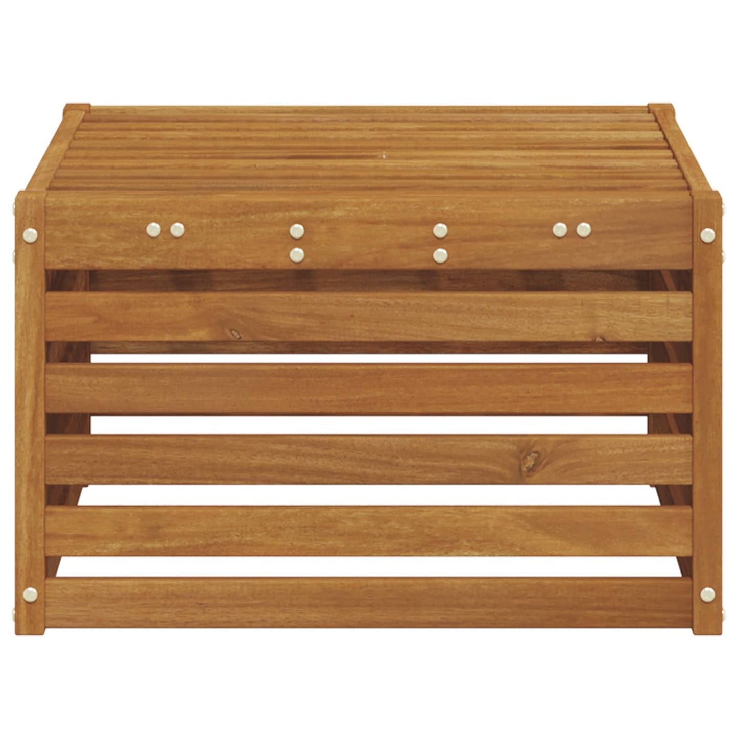 Poggiapiedi da Esterno Legno di Acacia Massello Naturale | homemem39
