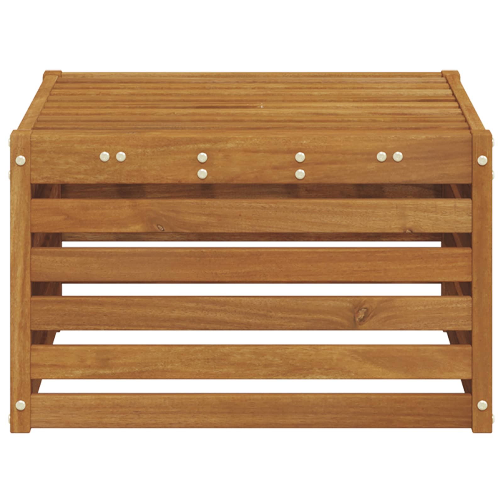Poggiapiedi da Esterno Legno di Acacia Massello Naturale | homemem39