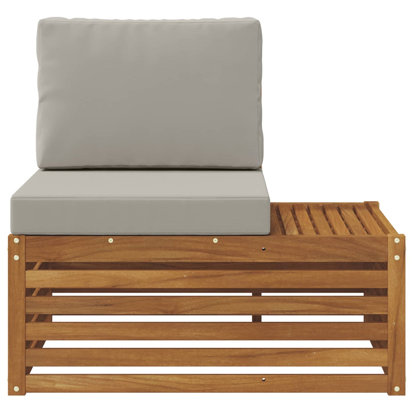 Divano Esterno Finale con cuscino Naturale 91 x 63 x 73 cm | homemem39