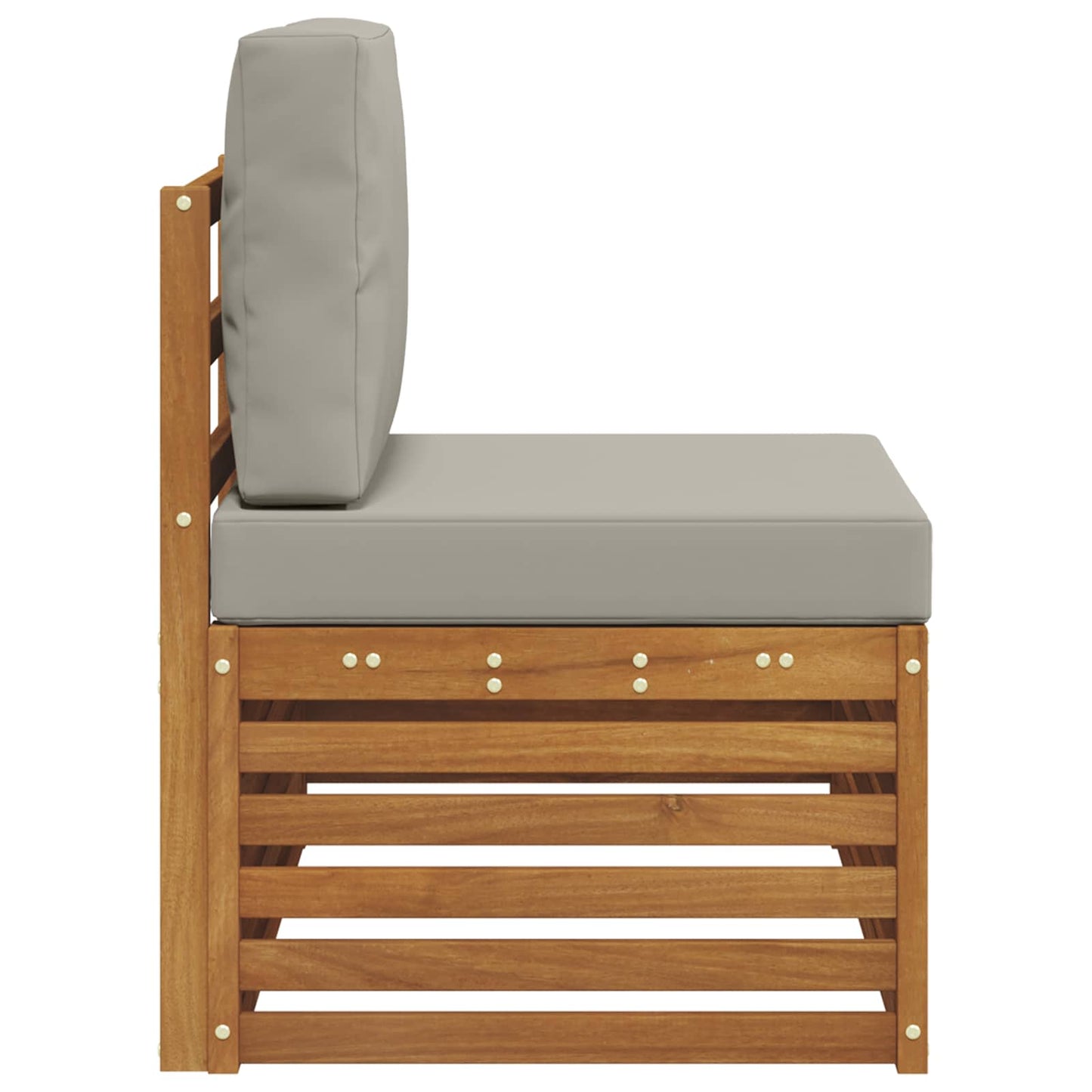 Divano Esterno Finale con cuscino Naturale 91 x 63 x 73 cm | homemem39