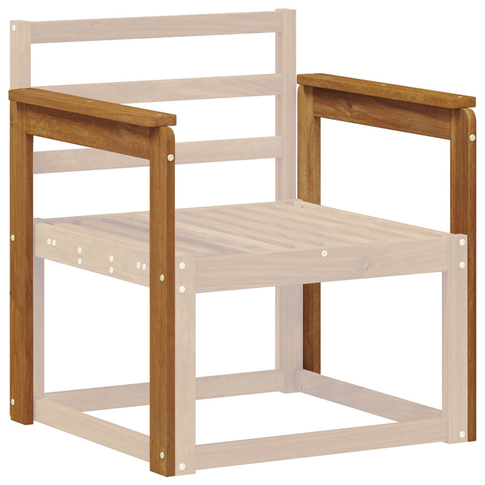 Braccioli 2 pcs Marrone 59 x 6 x 61 cm Legno multistrato | homemem39